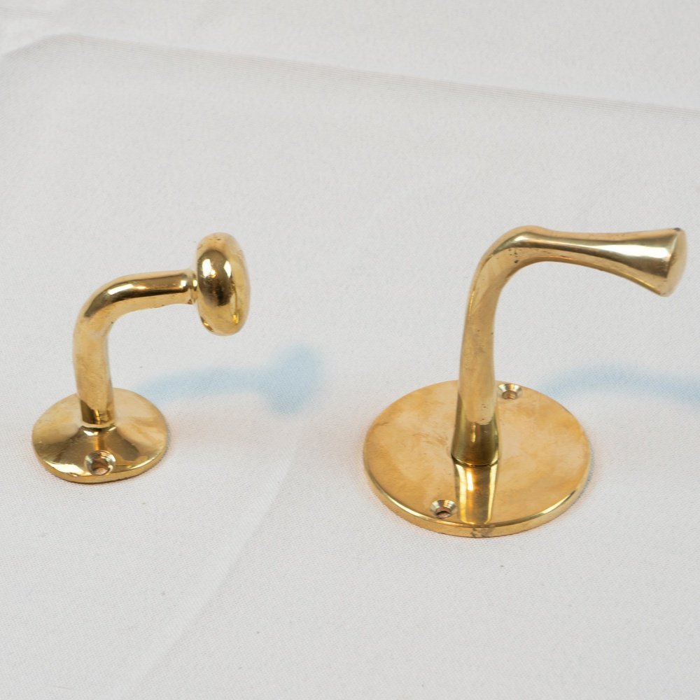 Unlacquered Brass knobs
